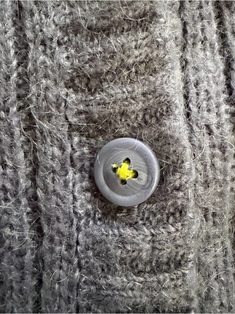 Mini Boden Periwinkle Button Front Cardigan, size 7-8‎